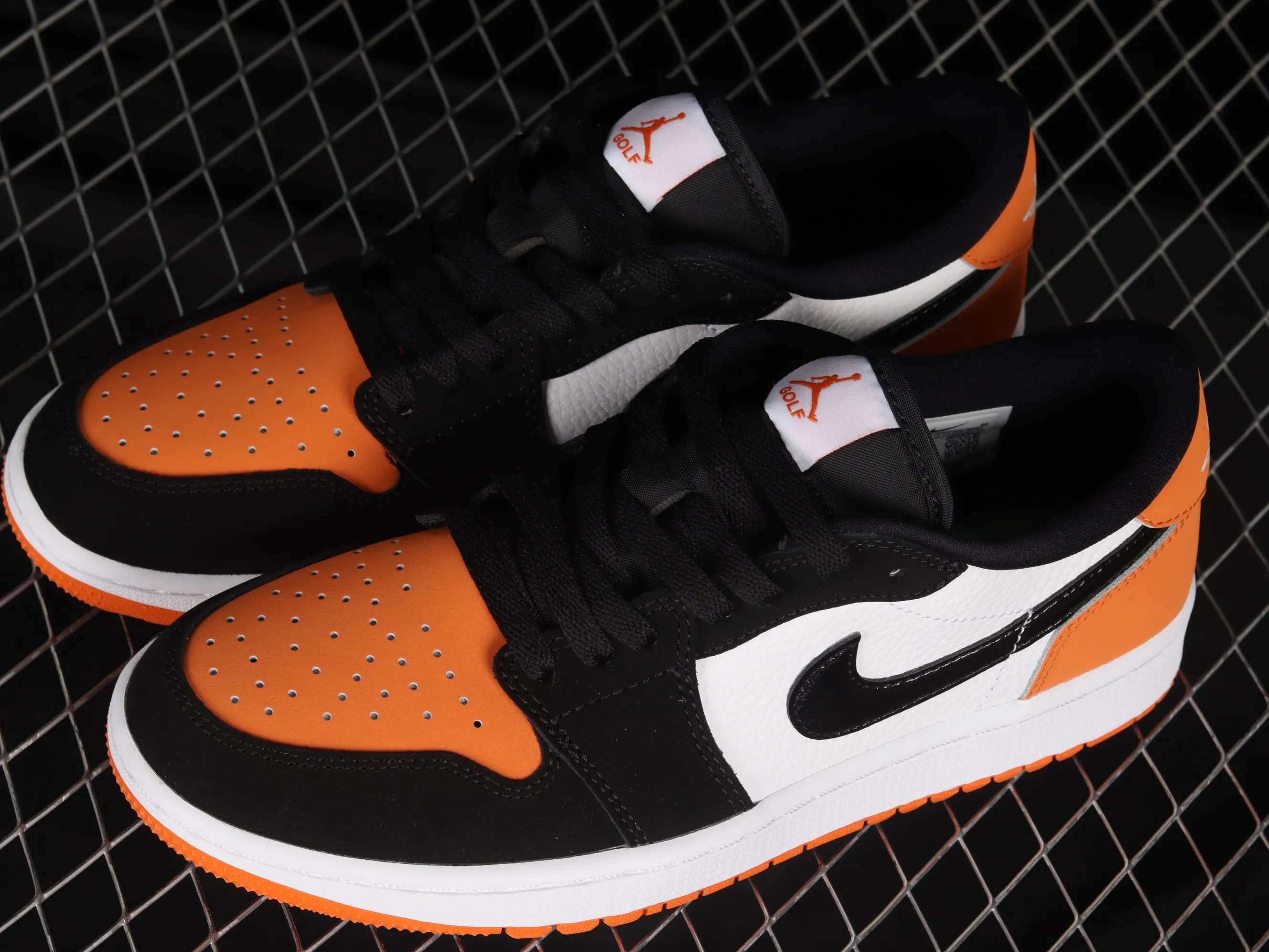 All categories Air Jordan Jordan series basketball shoes Air Jordan 1 Low G version pure original Air Jordan 1 Low Golf "Shattered Backboard" AJ1 Joe 1 smashed the backboard low-top basketball shoes DD9315-800